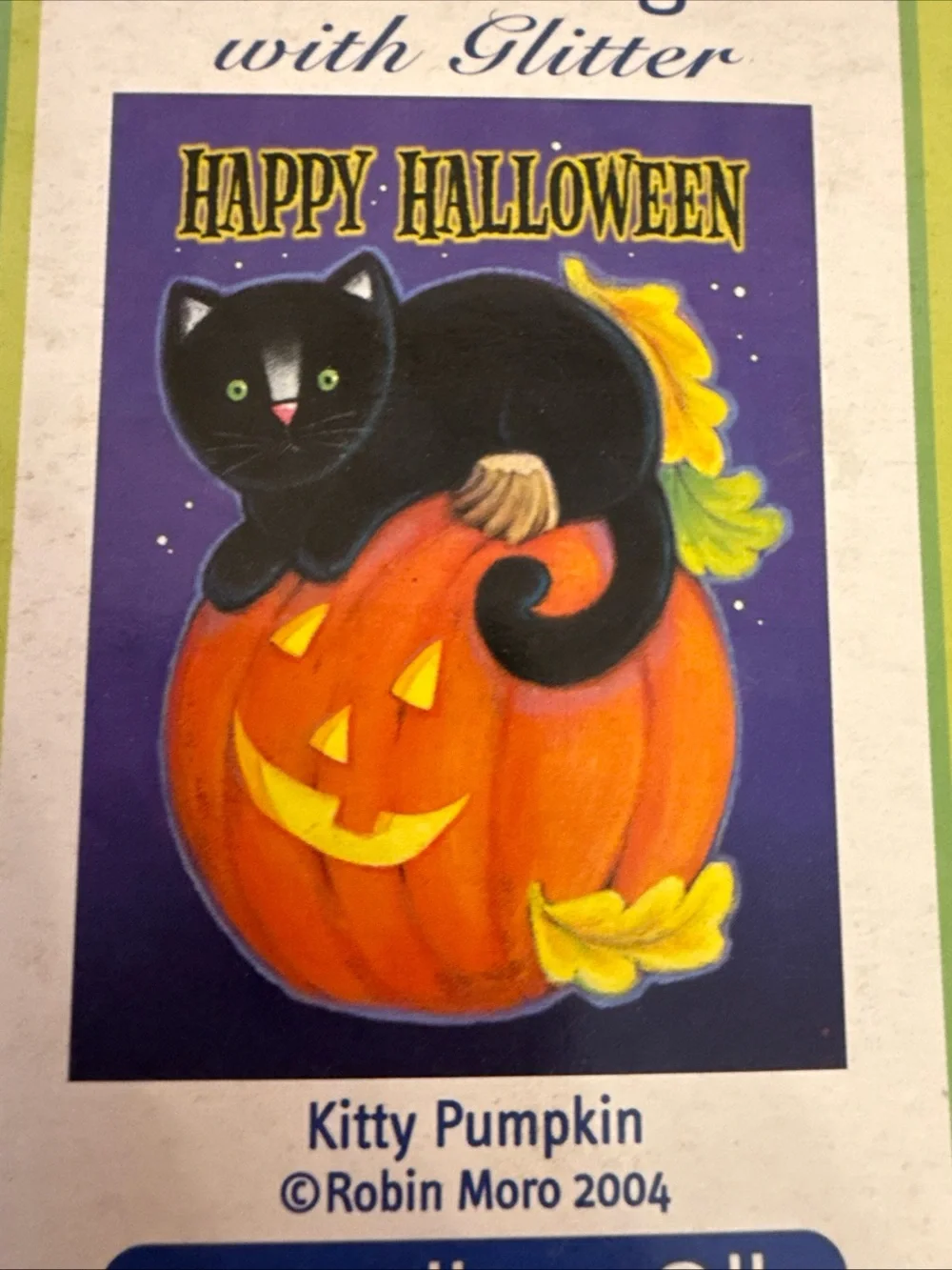 New Lifes A Breeze Kitty Cat Pumpkin Hallowen Flag 12.5